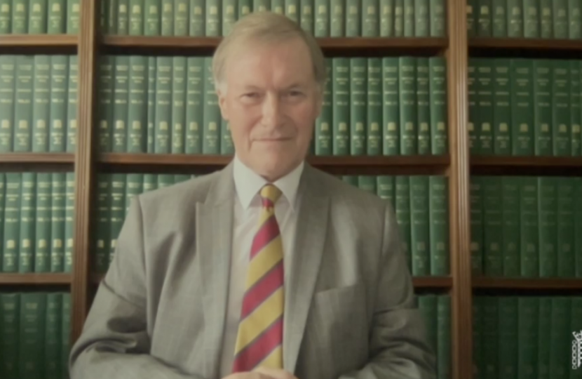 Sir David supports local homelessness charities